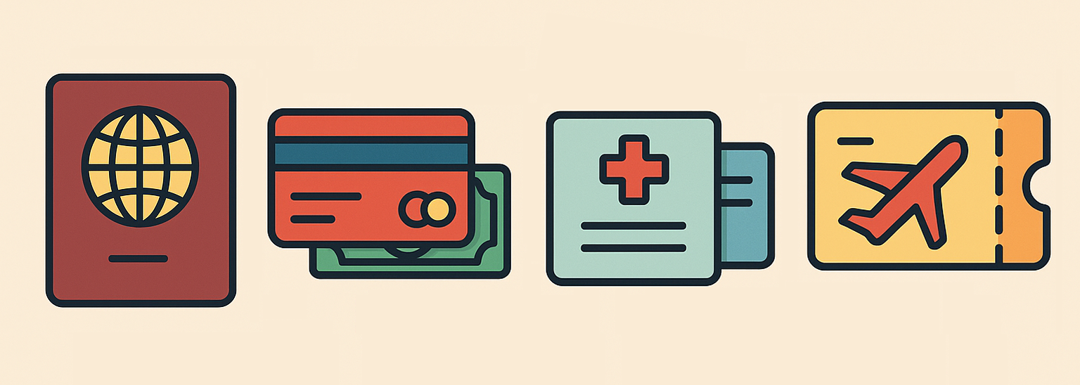 20251006_1348_Travel Essentials Icons_simple_compose_01k6w0znd7fx9vpkjs0skr36qs