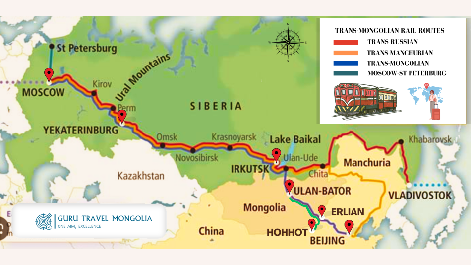 Trans Mongolian international train schedule, Family friendly tours mongolia