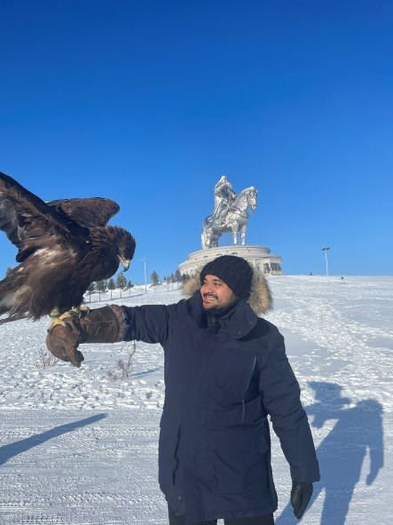 Winter Day trip:  Genghis khan Statue & Terelj National Park