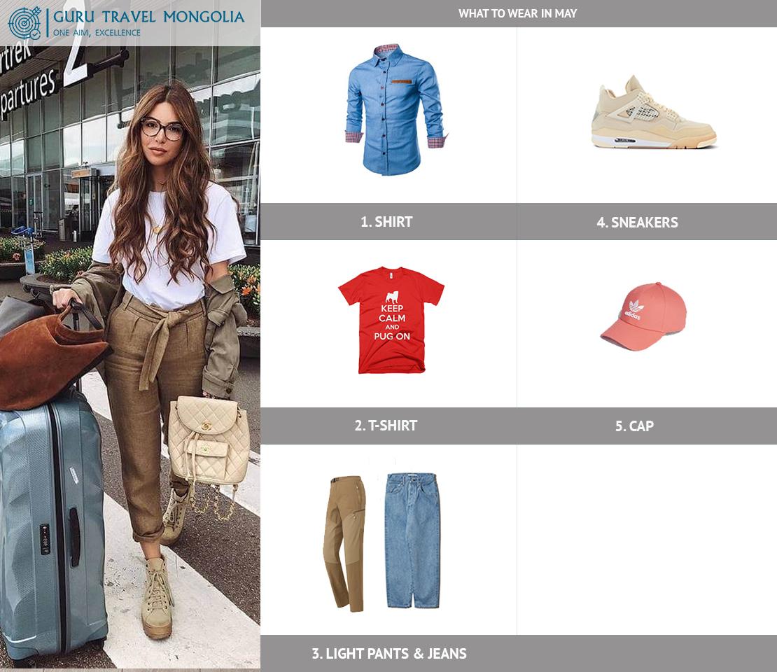 What to wear in May in Mongolia